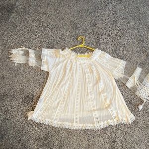 White of the shoulder blouse